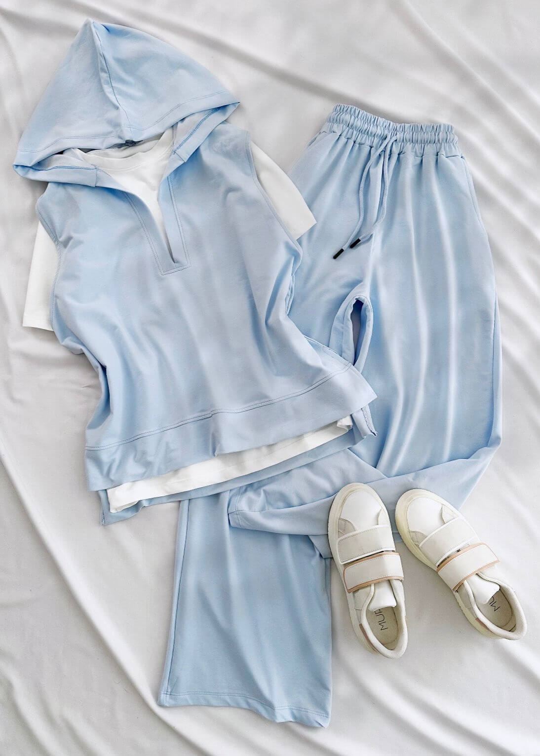 Mavi 3’Lü Eşofman Takımı