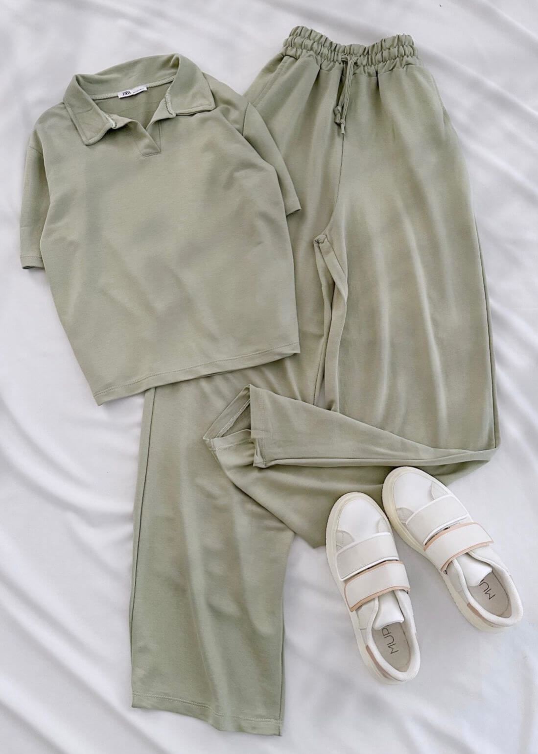 Yeşil Polo Yaka Mlj Basic Takım