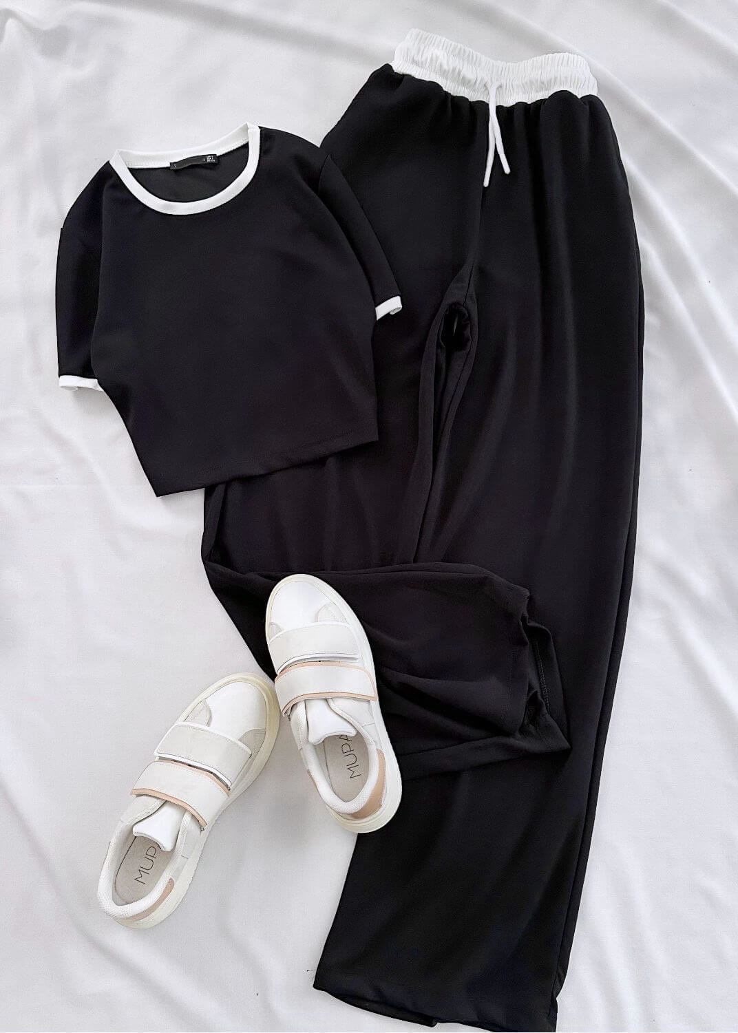 Siyah Boxer Biye Detay Takım