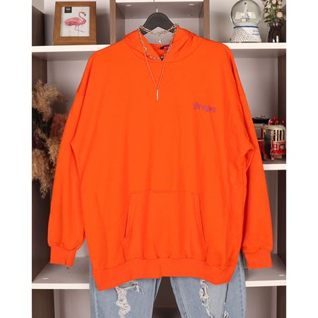 Turuncu Dragon Detay  Sweat