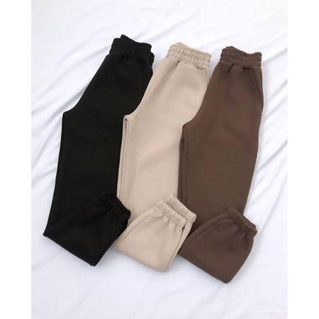 Kahverengi 3 İplik Eşofman