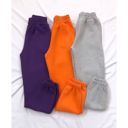 Turuncu 3 İplik Eşofman