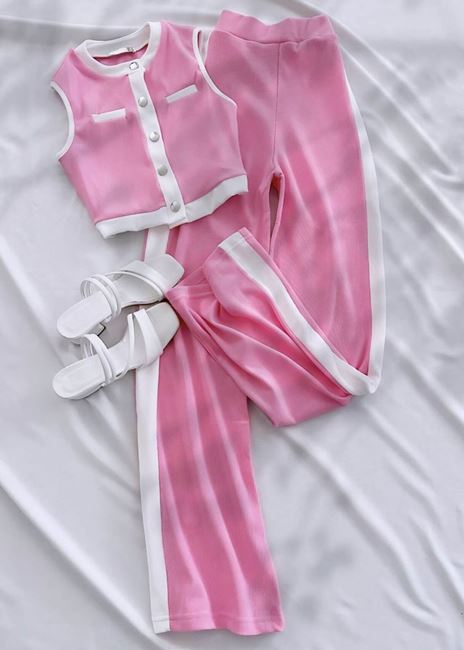 Pembe Atlet Kol Ottoman Takım