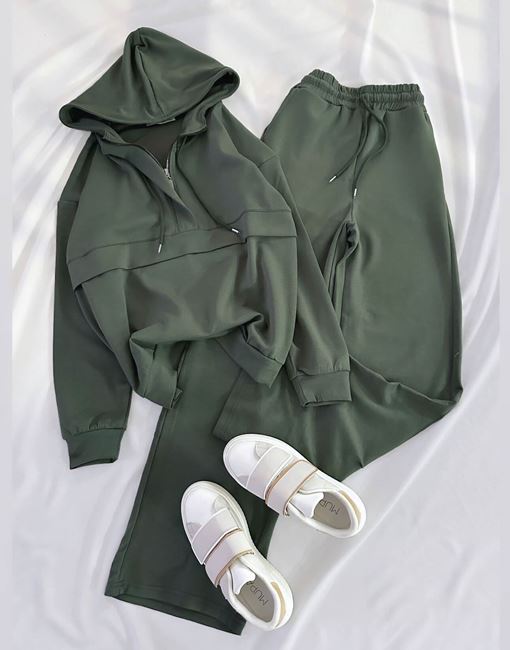 Yeşil Oysh Ön Detay Takım