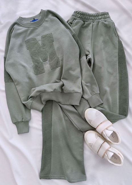 Yeşil M Şardonlu Eşofman Takımı