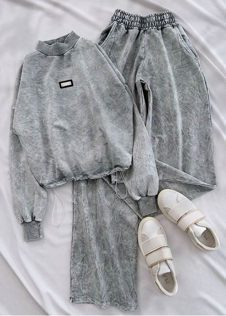 Gri Yıkama Detay Takım