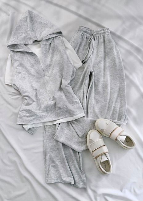 Gri 3’Lü Eşofman Takımı