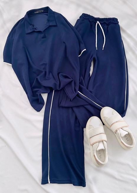 Lacivert YS Biye Detay Takım