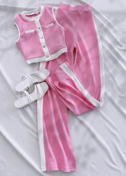 Pembe Atlet Kol Ottoman Takım