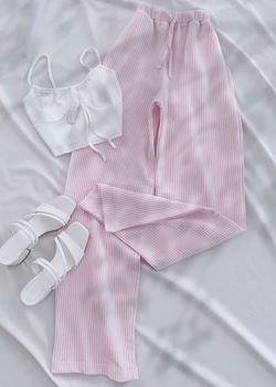Pembe Su Yolu Pantolon