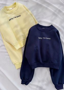 Sarı Sorry Sweat