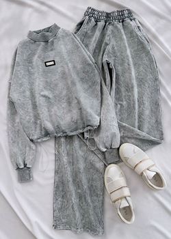 Gri Yıkama Detay Takım