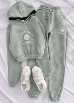 Yeşil Athletic 3 İplik Eşofman Takımı