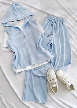 Mavi 3’Lü Eşofman Takımı