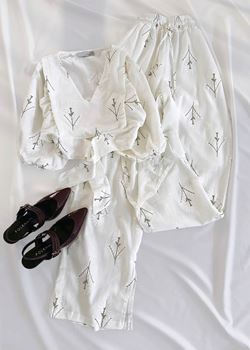 Kahverengi DLL Kruvaze Astarlı Pantolon Takım