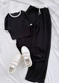 Siyah Boxer Biye Detay Takım