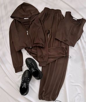 Kahverengi Modal 3’Lü Takım